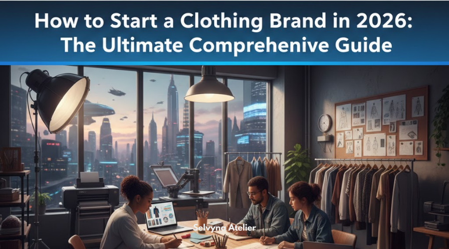 How to Start a Clothing Brand in 2026