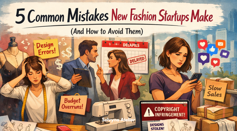 5 Common Mistakes New Fashion Startups Make