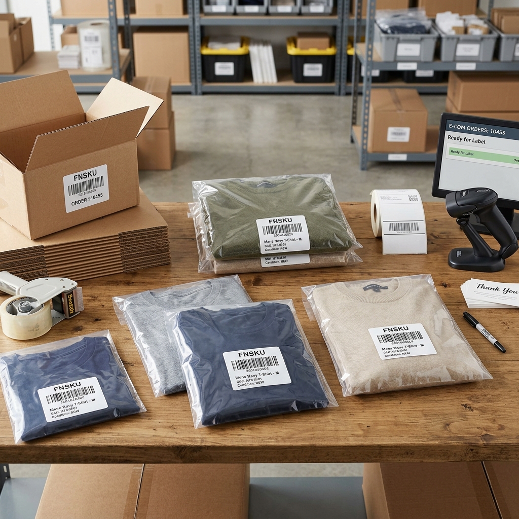 Amazon FBA clothing supplier logistics