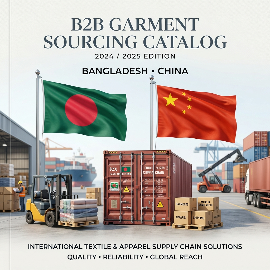 China Bangladesh apparel trade logistics container