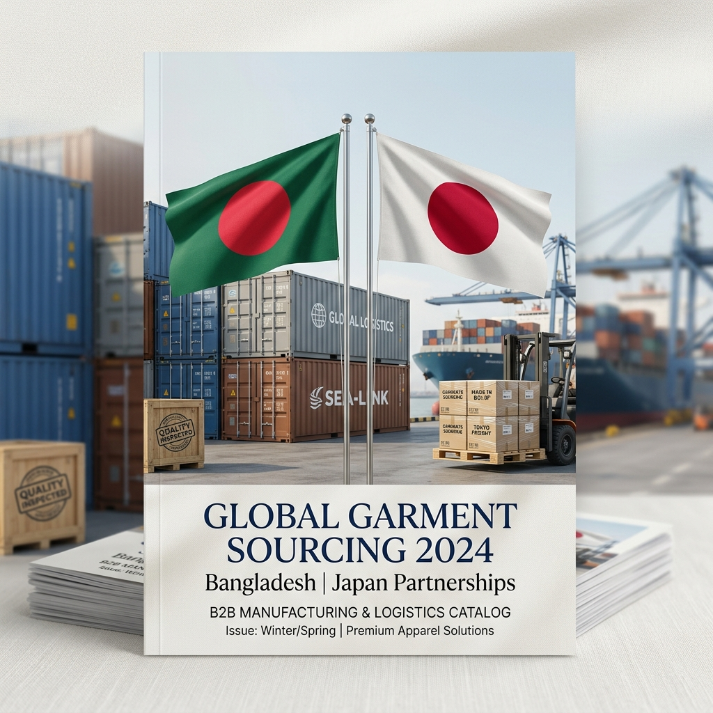 Japan Bangladesh apparel trade shipping logistics