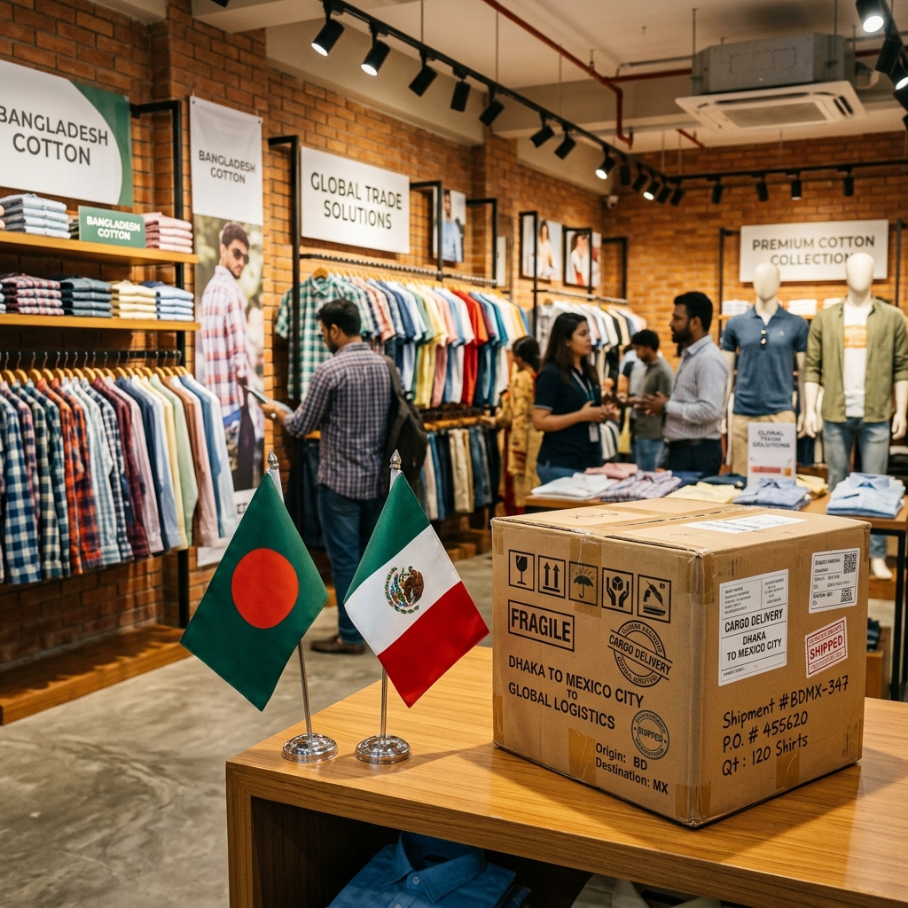 Mexico Bangladesh apparel trade logistics