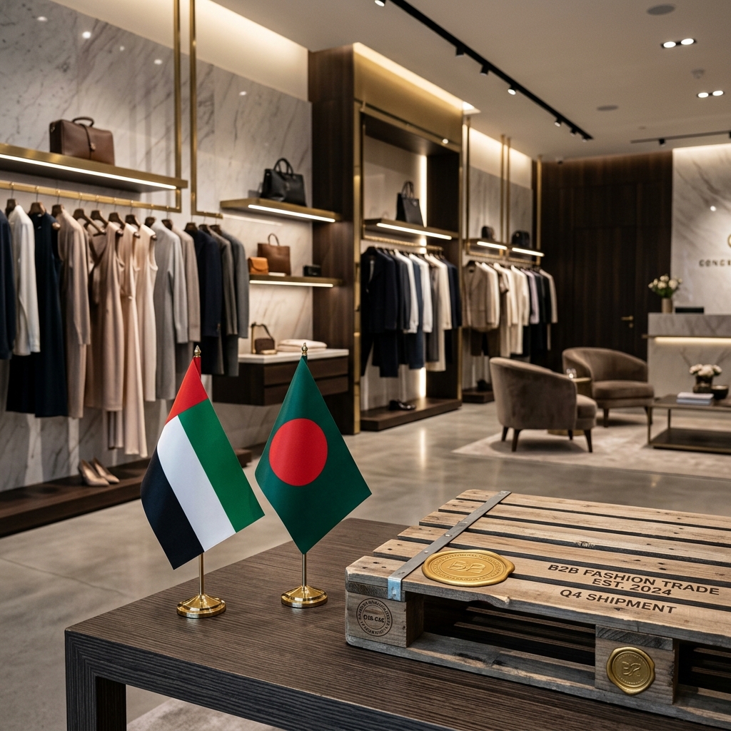 UAE Bangladesh apparel trade shipping