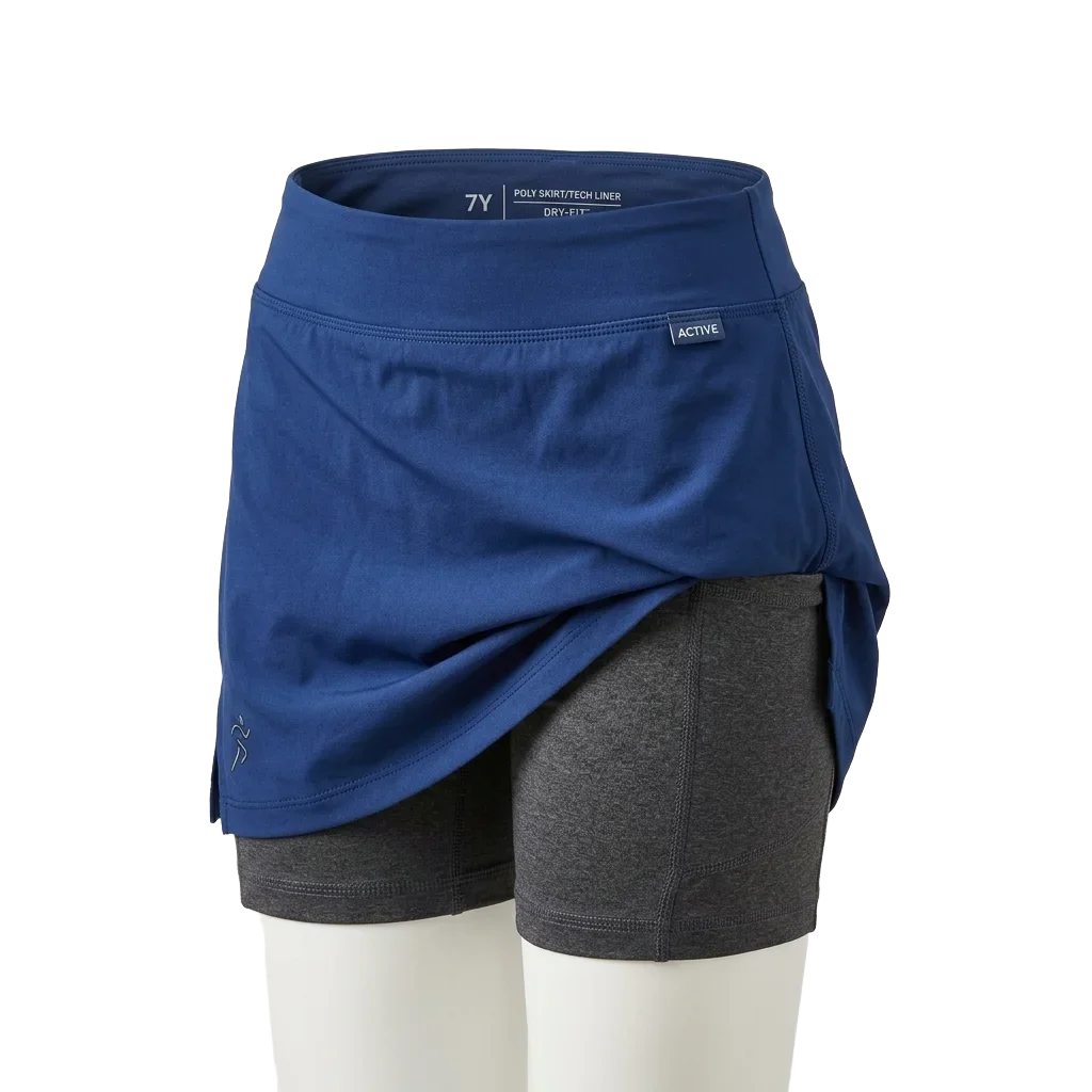 Athletic Skort with Liner