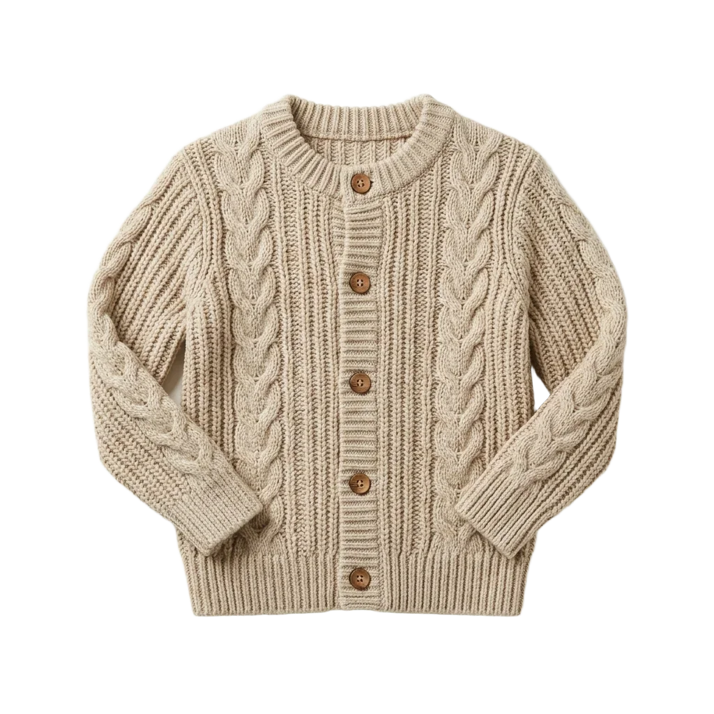 Knit Cotton Cardigan