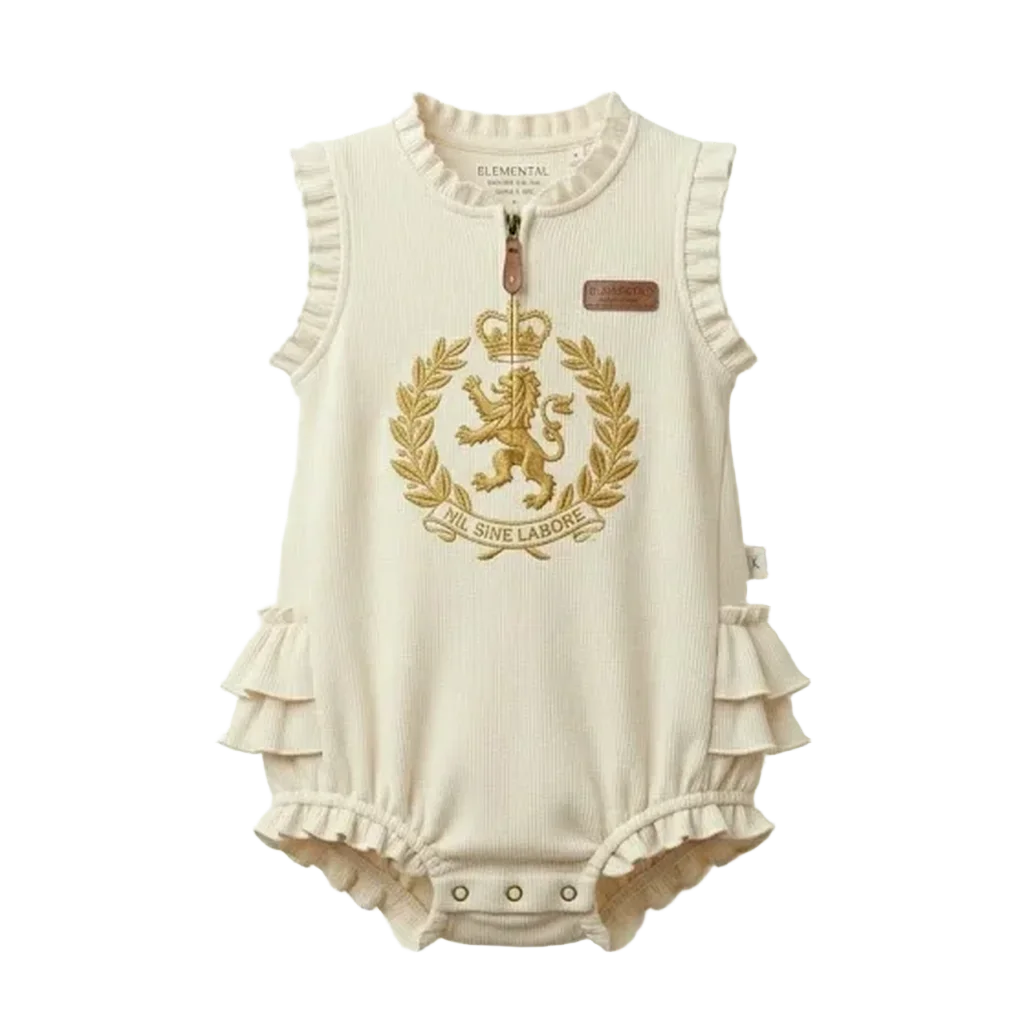 Knit Ruffle Bubble Romper