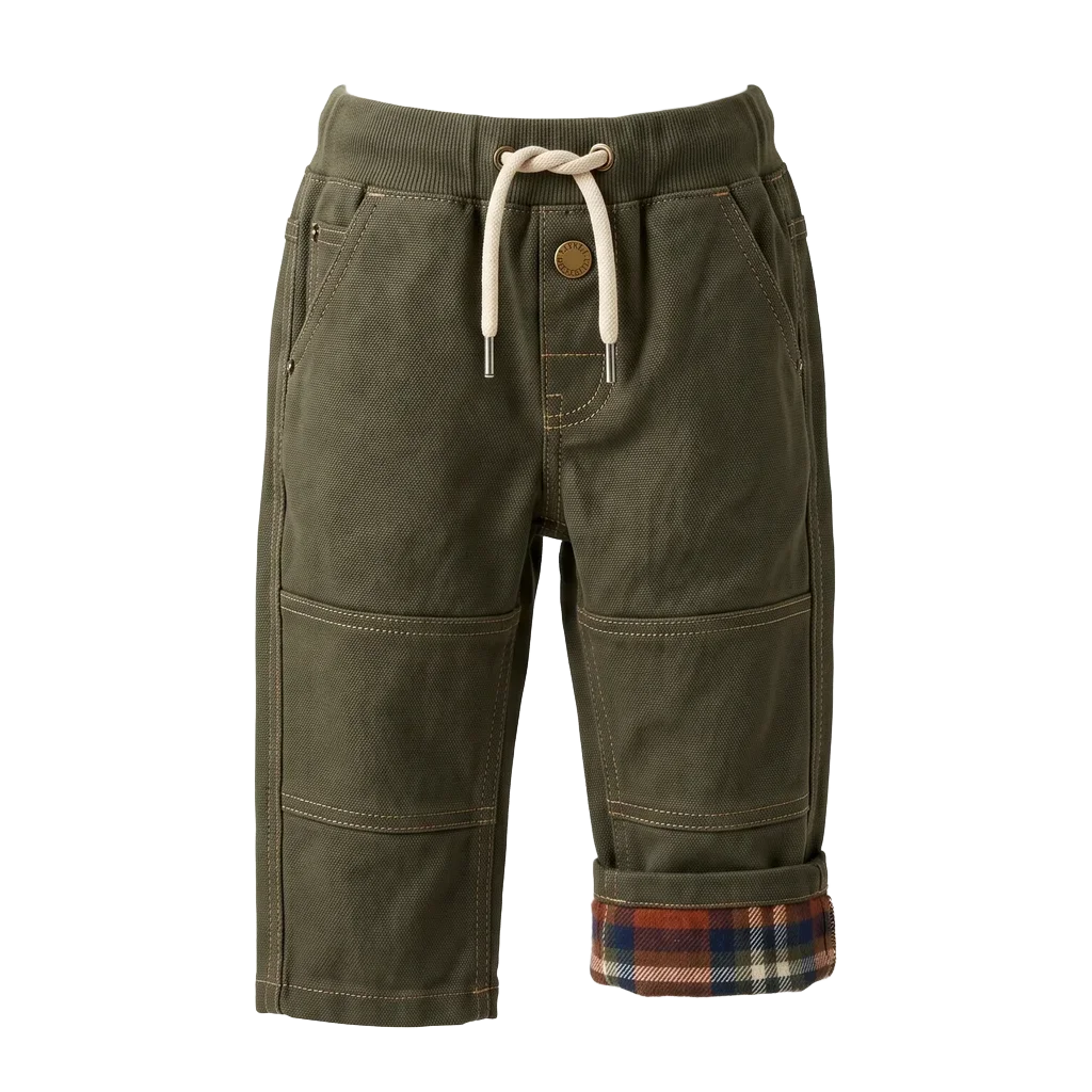 Lined Canvas Play Pants