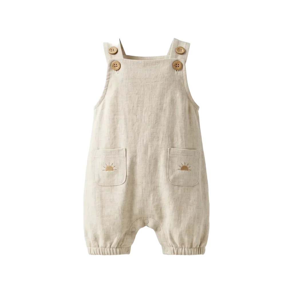 Linen Summer Sun Romper