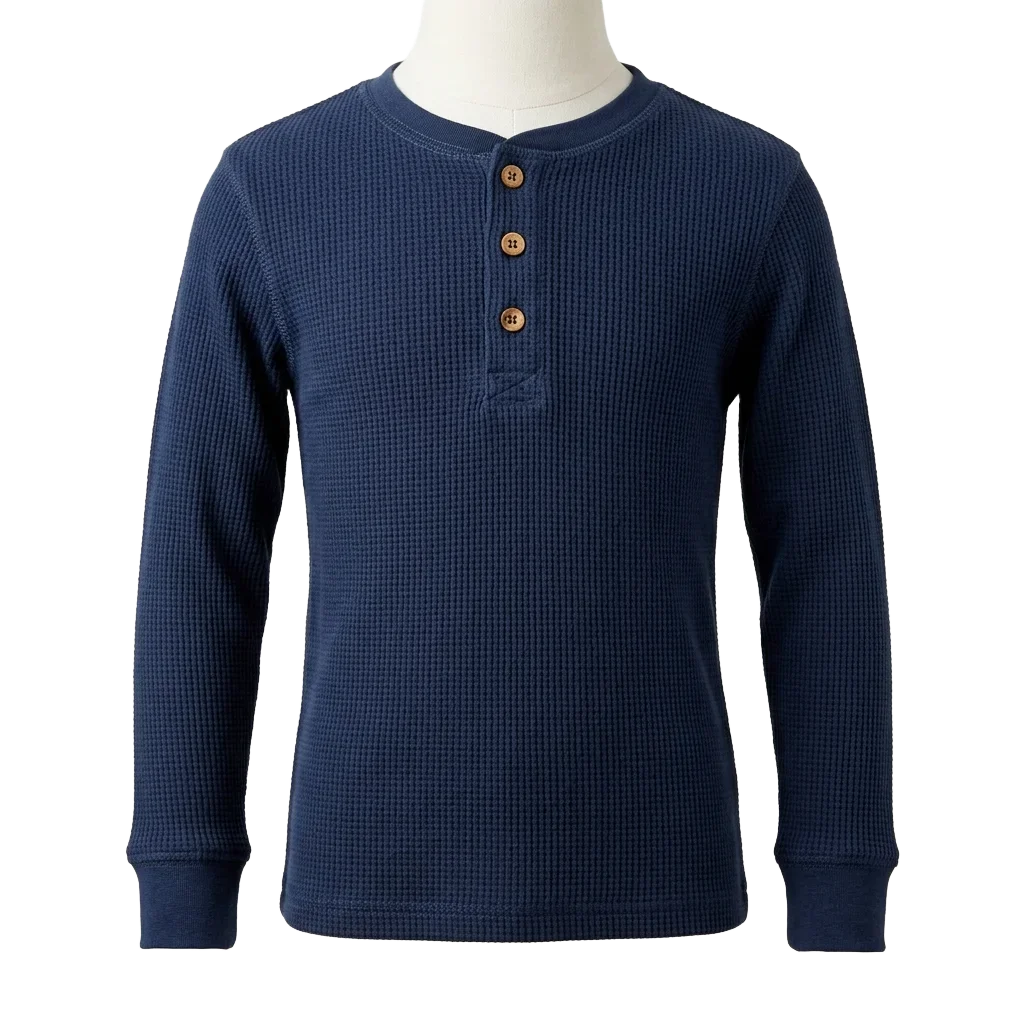 Long Sleeve Henley
