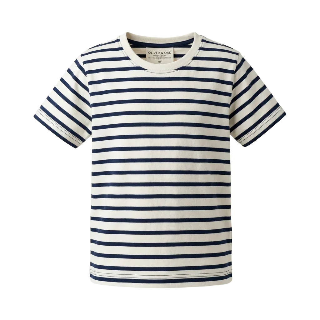Striped Crewneck Tee