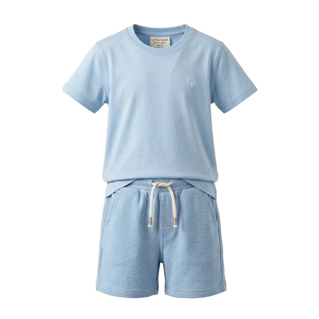 Summer Tee & Shorts Set