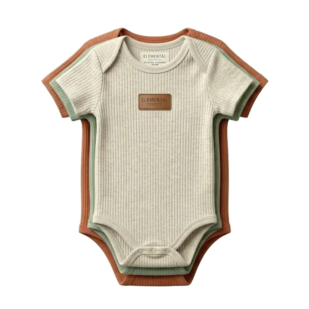 Unisex Ribbed Bodysuit Pack