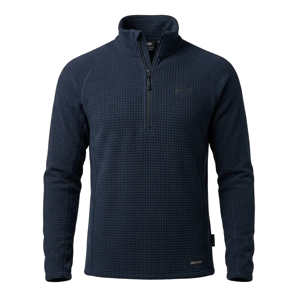 Grid Fleece Mid-Layer