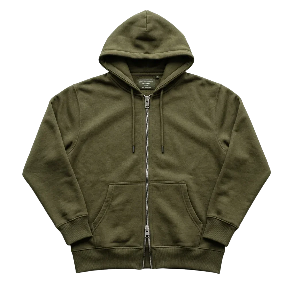 Heavyweight Zip-Up Hoodie