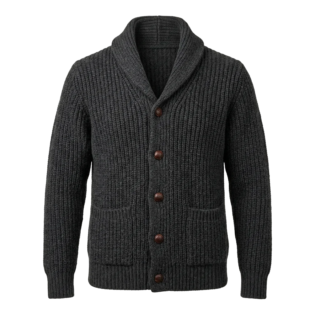 Knit Button Cardigan