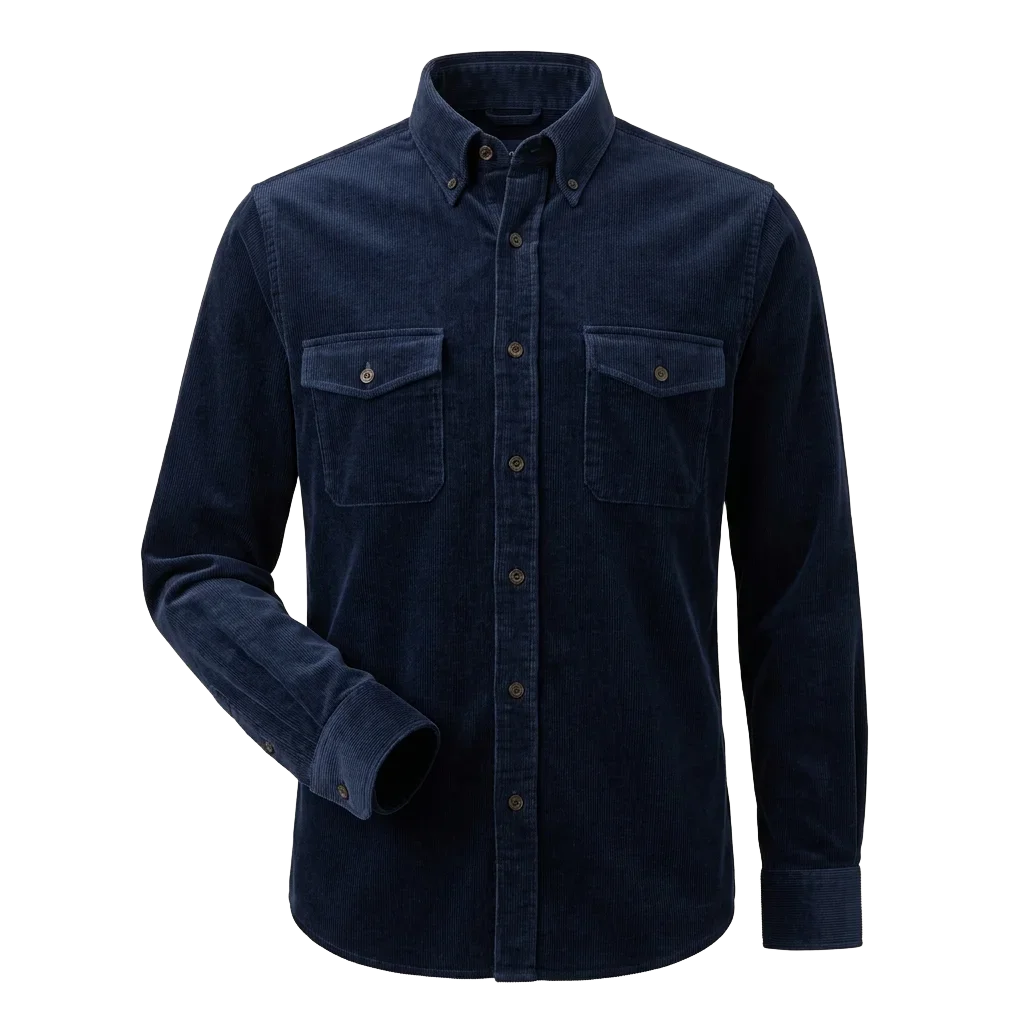 Corduroy Button-Down Shirt