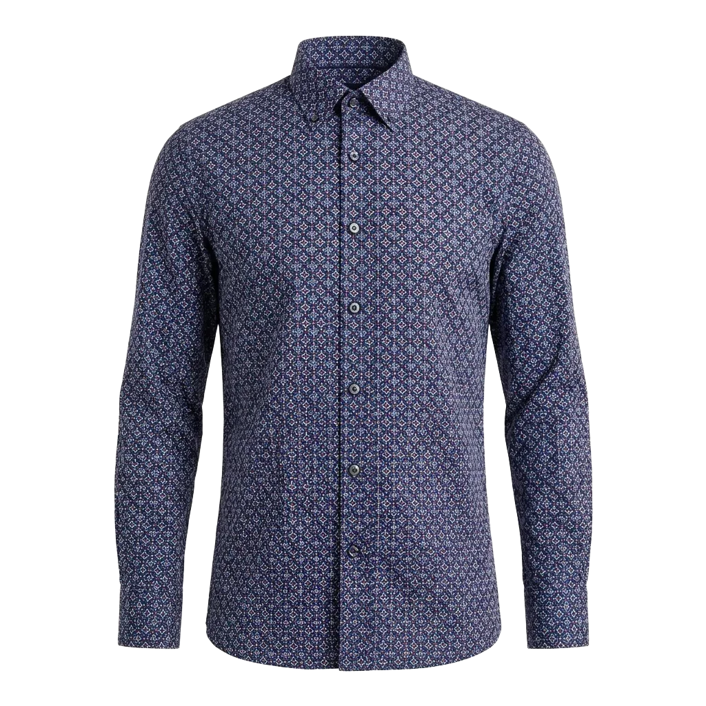 Printed Poplin Shirt