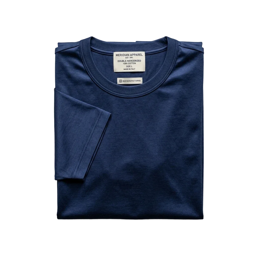 Mercerized Cotton Tee