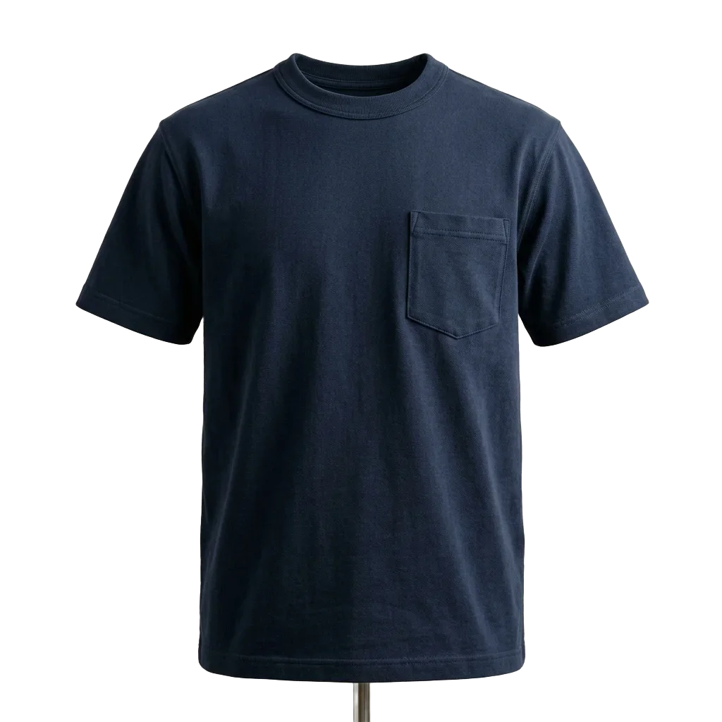 Pocket Crewneck Tee