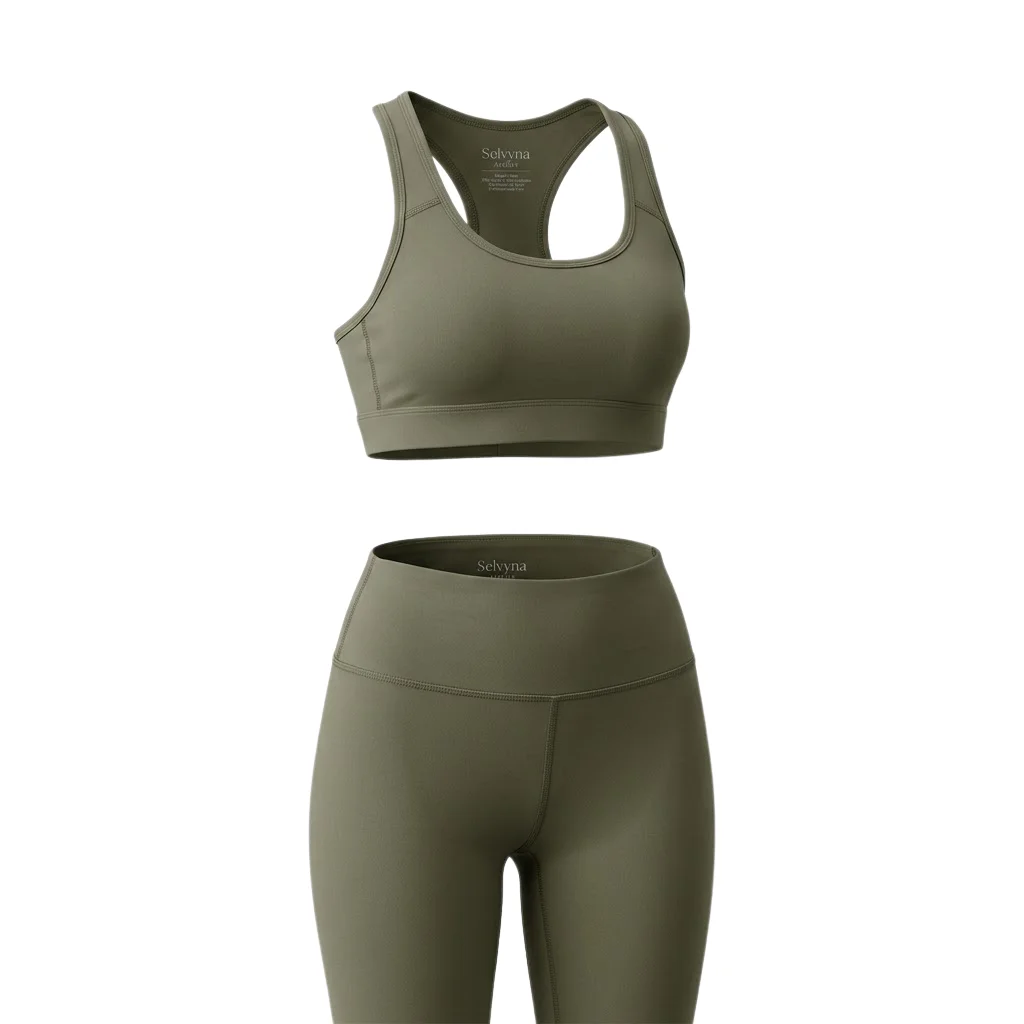 Athleisure Sports Bra & Leggings Set