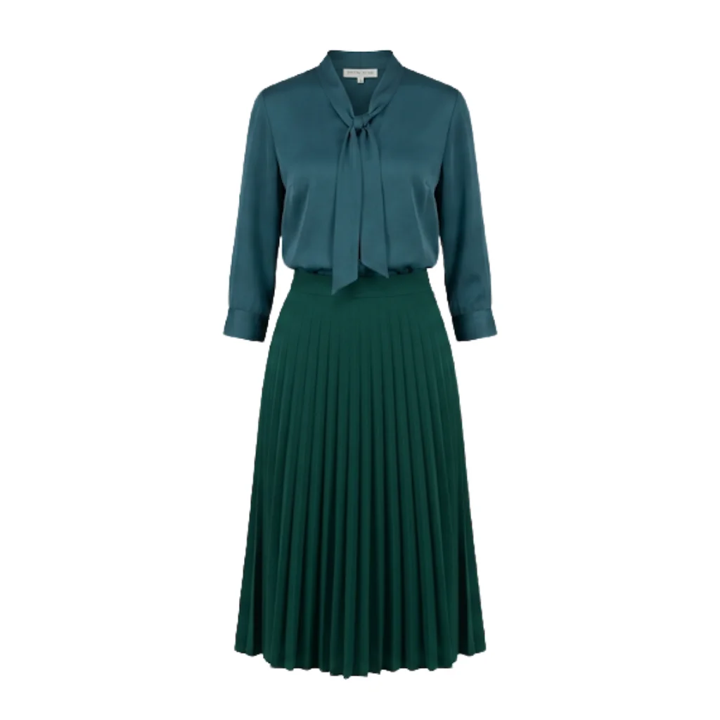 Dressy Blouse & Skirt Set