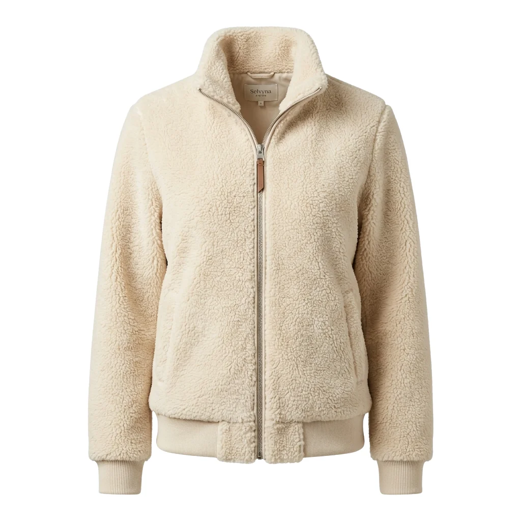 Fuzzy Sherpa Jacket