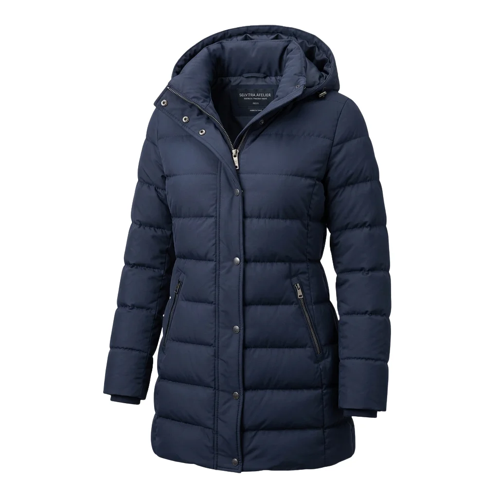 Quilted Puffer Coat