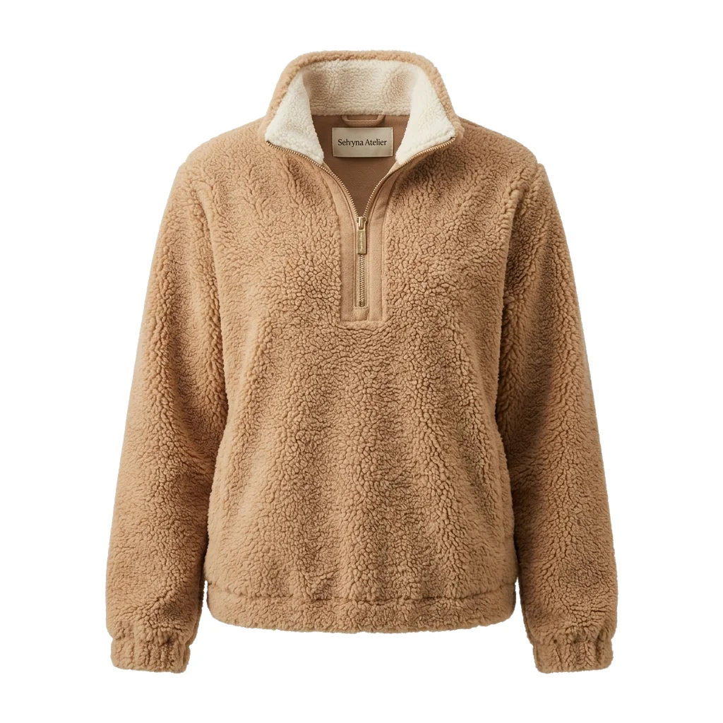 Sherpa Pullover Jacket