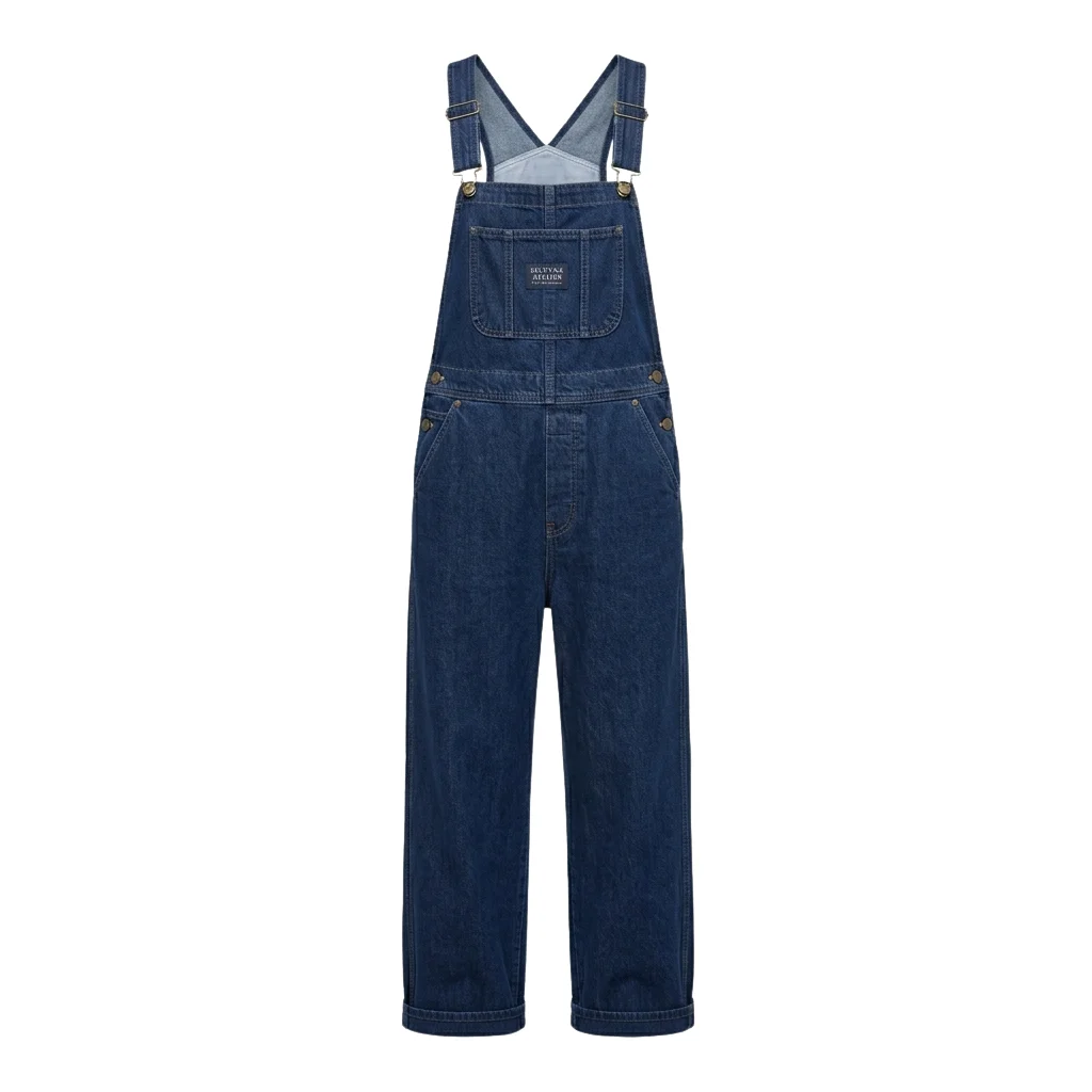 Loose Fitting Bib Overalls