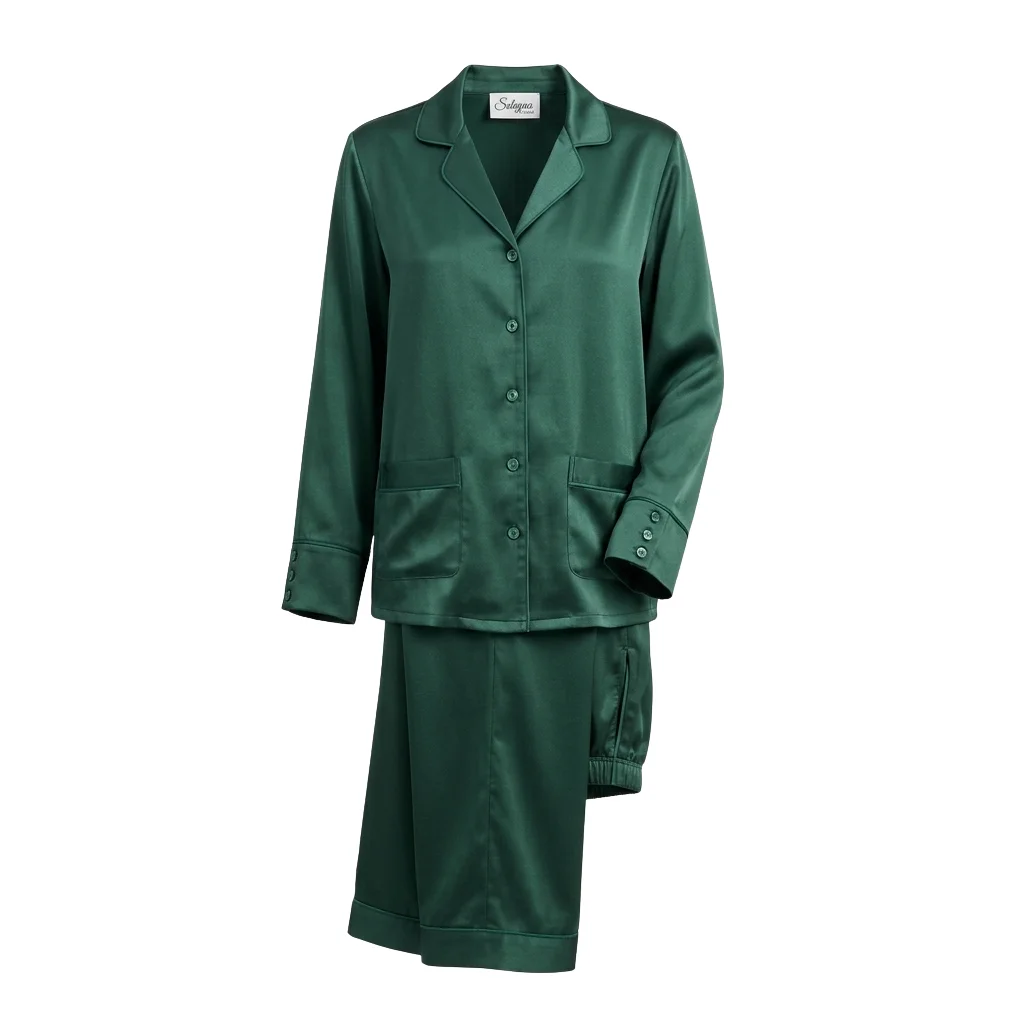 Silk Satin Pajama Set