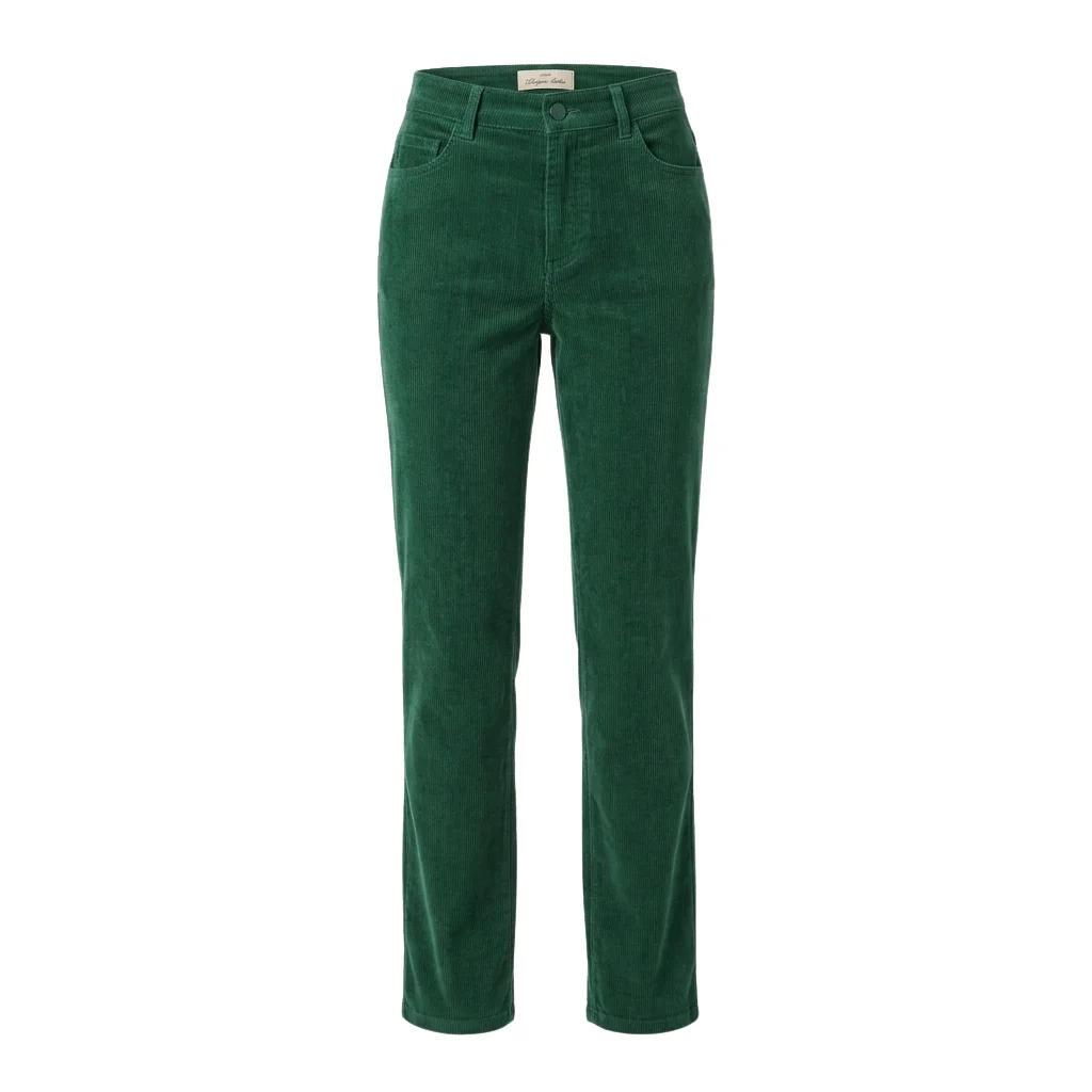 Corduroy Straight Pants