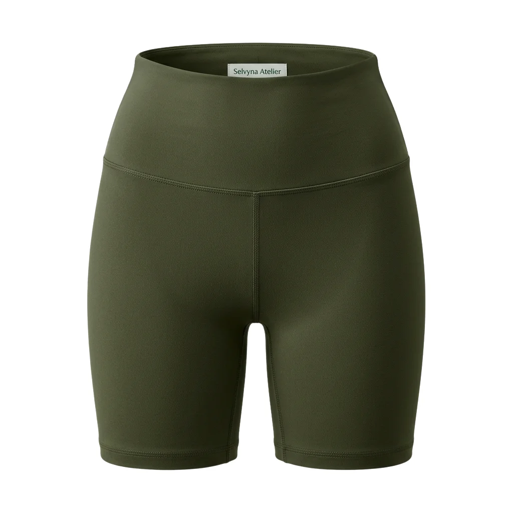 High-Waist Biker Shorts