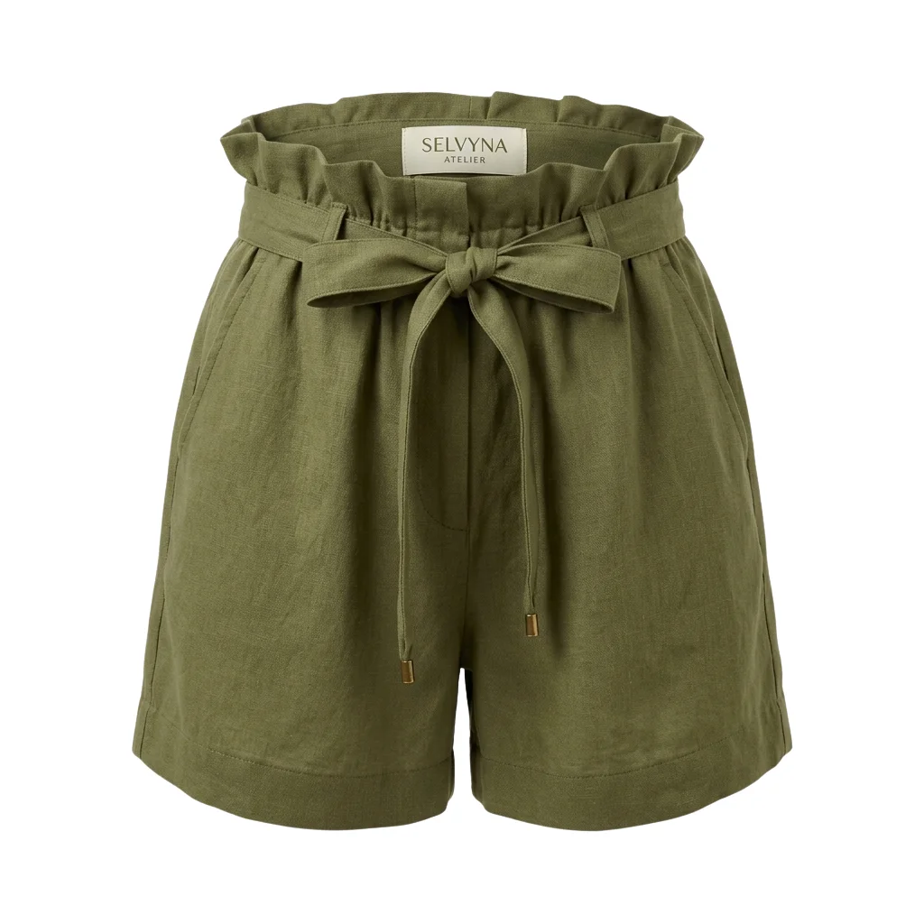 Paperbag Waist Shorts