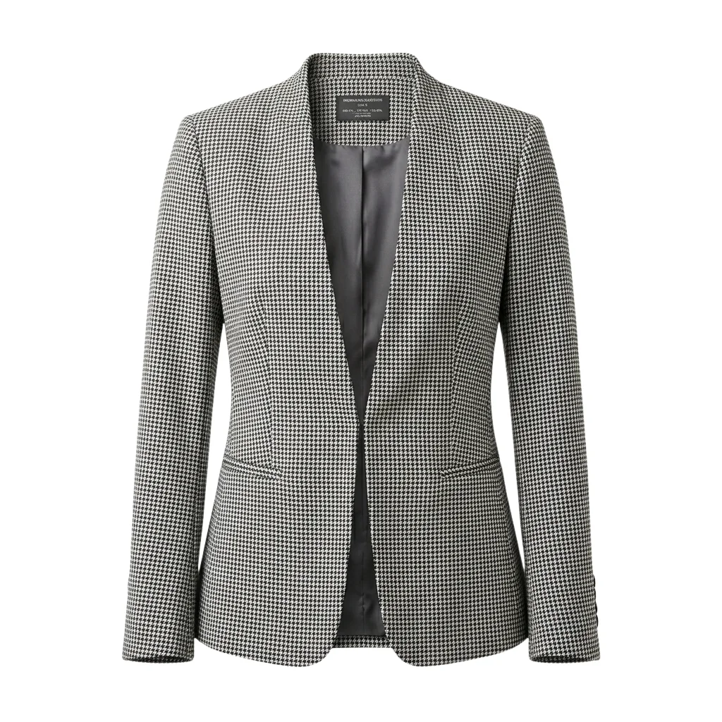 Houndstooth Blazer