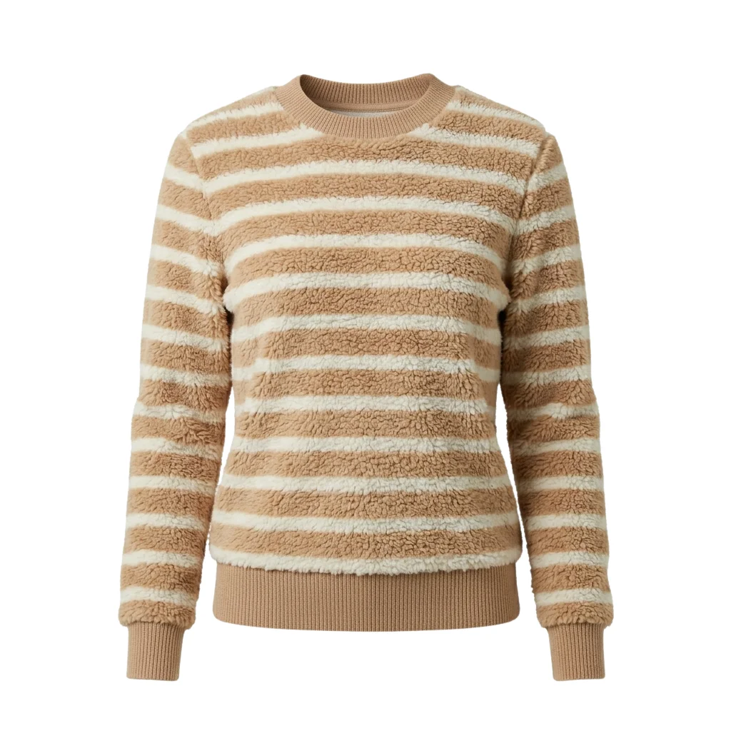 Fuzzy Fleece Pullover