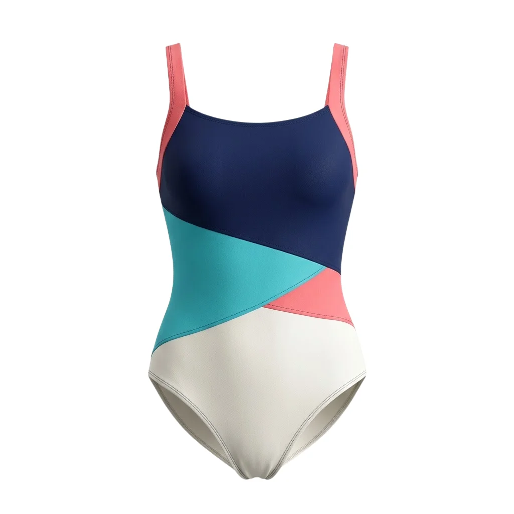 Color Block Swimsuit