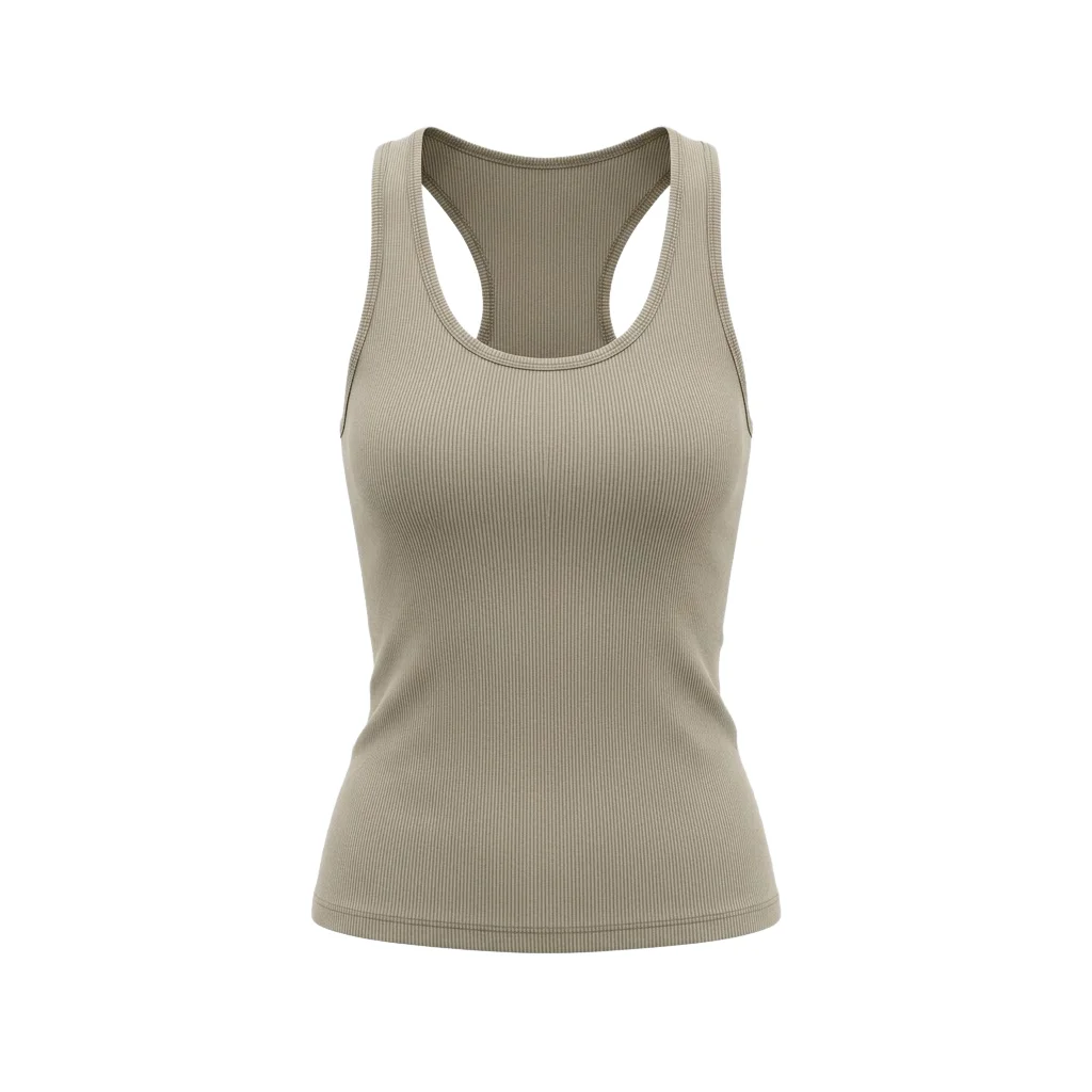 Ribbed Racerback Tank