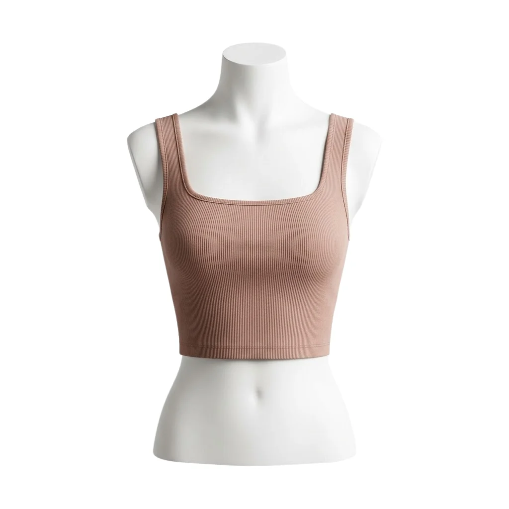 Square Neck Crop Top